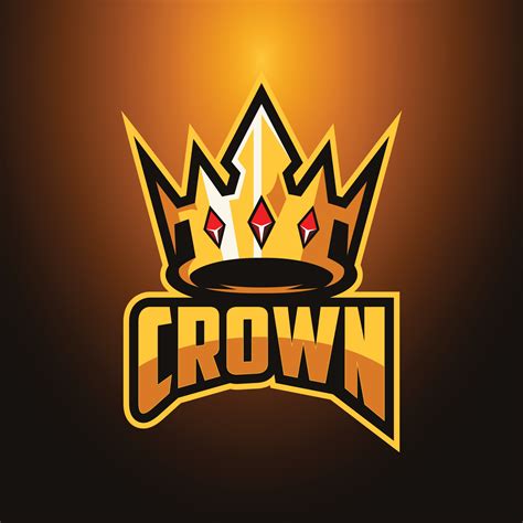 Crown Esports Logo Design Templates 7068564 Vector Art at Vecteezy