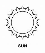 Coloring Page With Sun For Kids 8547300 Vector Art At Vecteezy sketch template