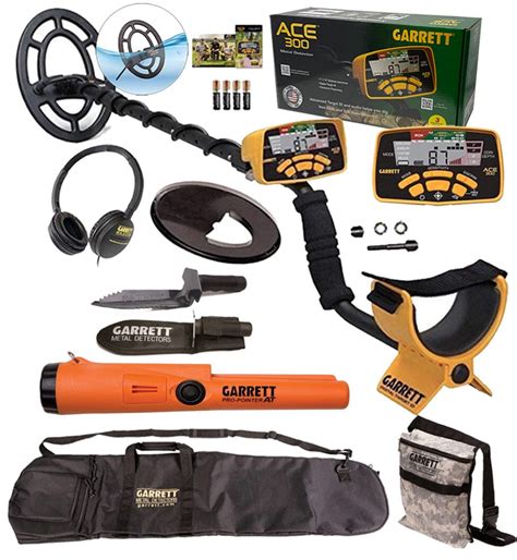 Garrett Ace 300 Metal Detector with Accessories – High Plains Prospectors