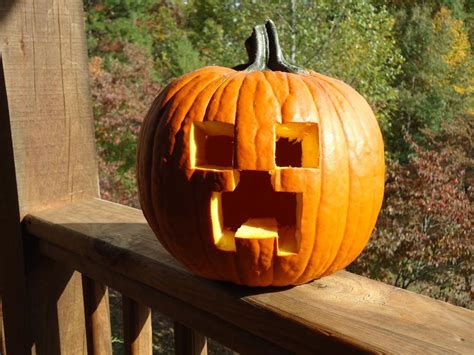 Creep-o'-Lantern Minecraft Project | Halloween pumpkin designs, Pumpkin ...