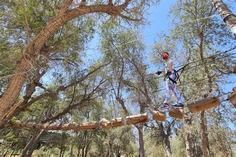 Climb, balance & glide your way around Aventura Parks Dubai • Our Globetrotters