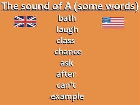 British Accent Words