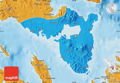 Political Map of Sorsogon