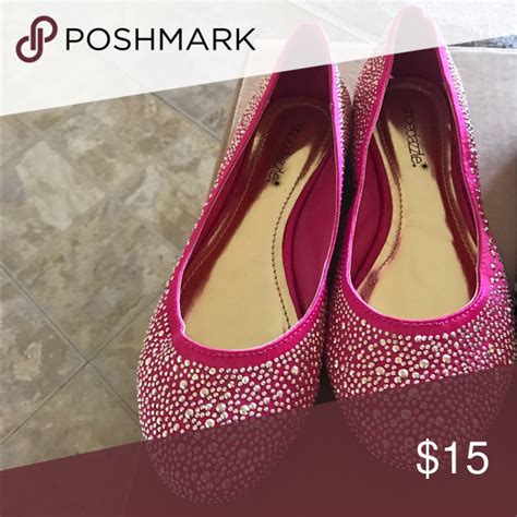 Sparkly Flats | Sparkly flats, Shoe dazzle, Pink flats