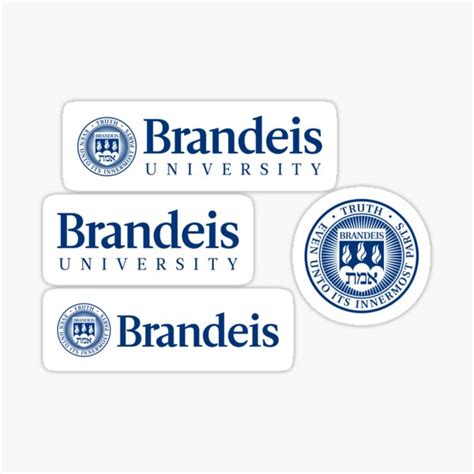 "Brandeis University Sticker Multi Pack" Sticker for Sale by H1nn1hJe1n | Redbubble