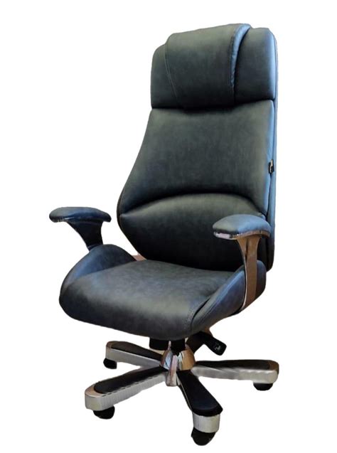 Rexine High Back Boss Office Chair, Adjustable Arm at Rs 21000 in Ahmedabad