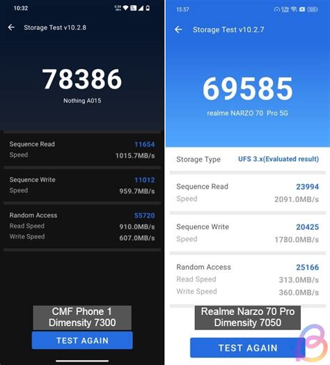 Dimensity 7300 vs Dimensity 7050 Benchmark Comparison | Beebom