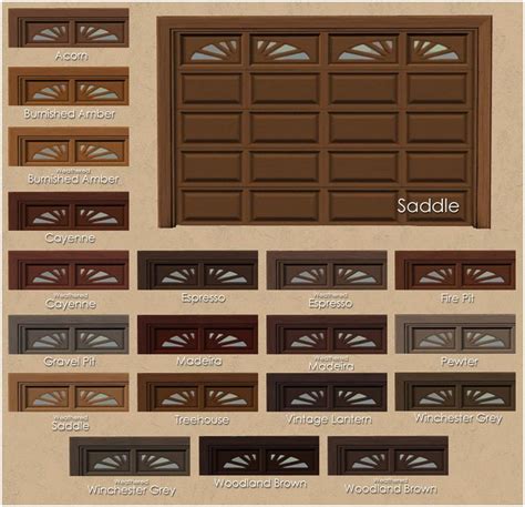 Mod The Sims - OpenAuto Garage Door Recolors