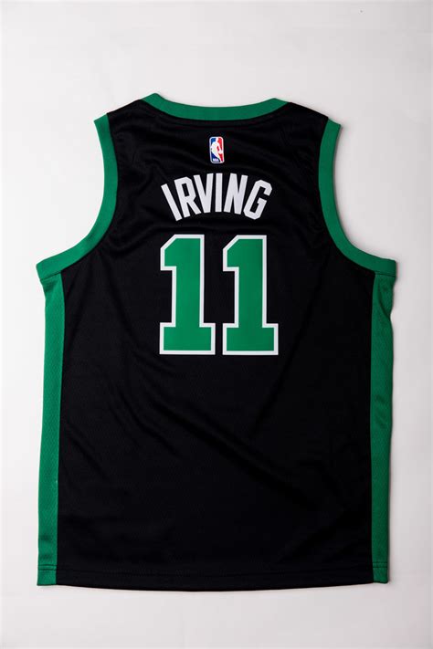 KYRIE IRVING BOSTON CELTICS NIKE SWINGMAN JERSEY- YOUTH BLACK ...