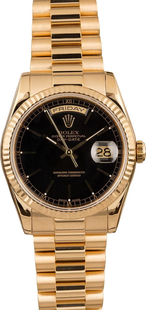 Rolex President Gold Day-Date 118238