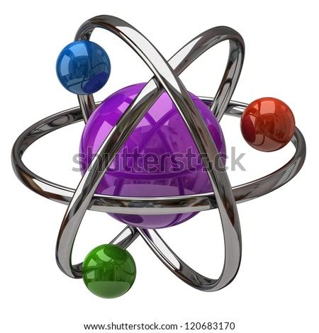 Silver Atom Model Stock Photos, Silver Atom Model Stock Photography ...