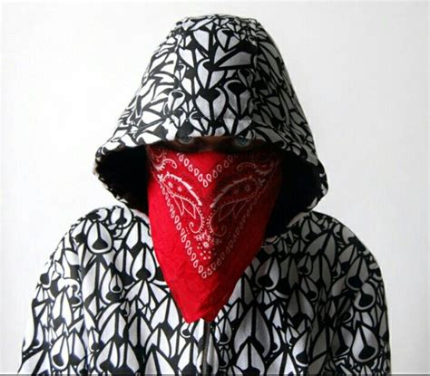 Bandana masked style with hood