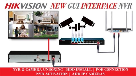 Hikvision New version NVR GUI and Latest version IP Camera Complete ...