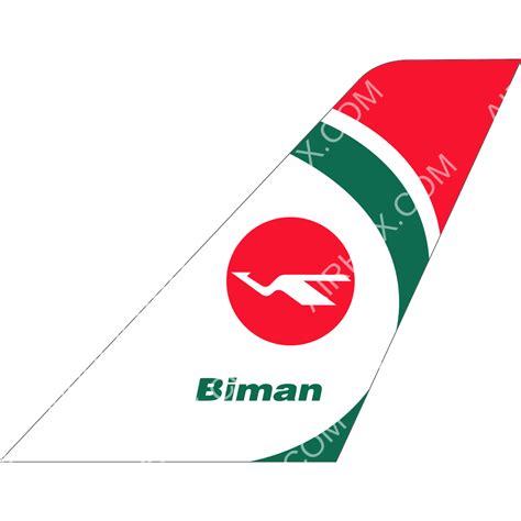 Biman Bangladesh Airlines logo (updated 2024) - Airhex