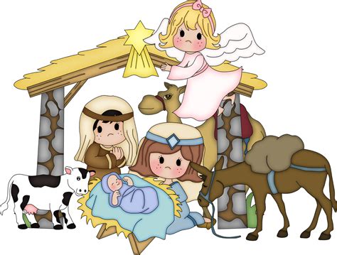 Free Printable Nativity Clipart - Printable Word Searches