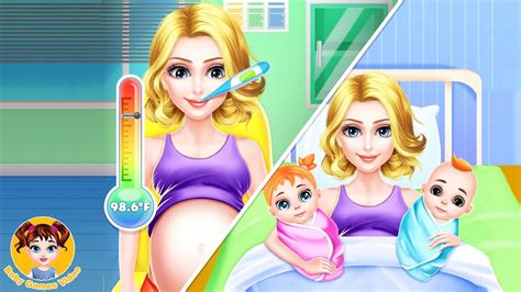 Pregnant Mommy Care - Baby Born Game - Baby Games Videos - YouTube