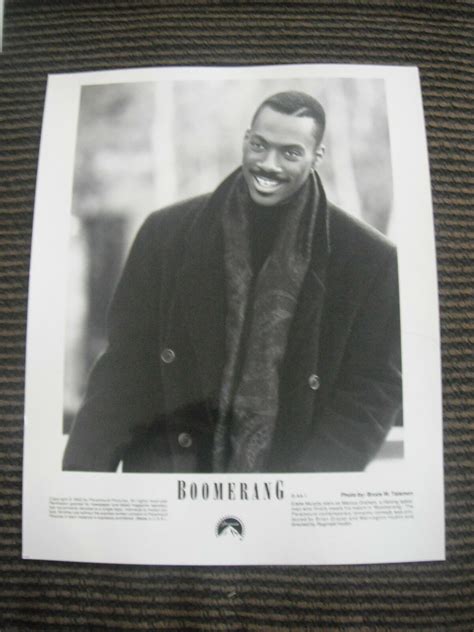 Eddie Murphy Boomerang 1992 B&W Photo Photograph Promo Movie | Autographia