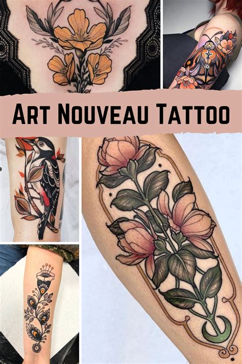 3 ideas for arts nouveau tattoos – Artofit