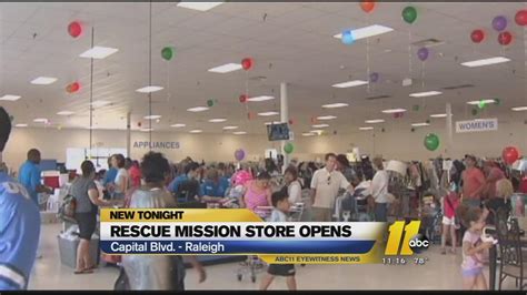 Raleigh Rescue Mission opens new thrift store | abc11.com