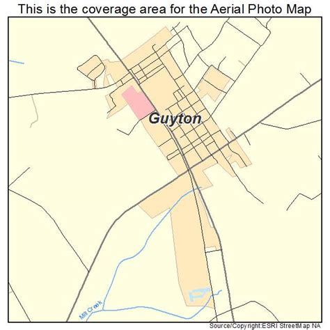 Aerial Photography Map of Guyton, GA Georgia