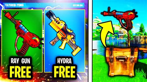 NEW FORTNITE SEASON 4 "RAY GUN"! NEW RAY GUN IN FORTNITE BATTLE ROYALE! NEW FORTNITE RAY GUN ...