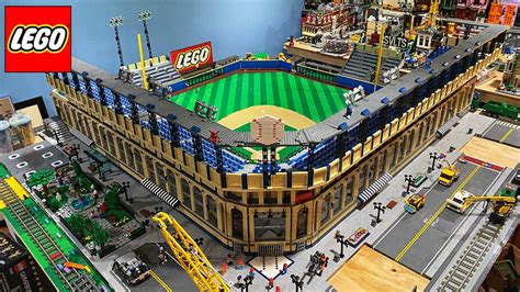 Lego Baseball Stadium MOC Update 10-21-2021 - YouTube