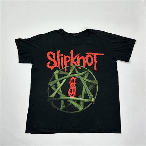 Slipknot Shirt Slipknot Heavy Metal Band Punk Mall... - Depop