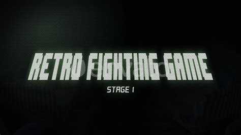 Retro Fighting Game v1.1 Direct Download Videohive 24432746 After Effects