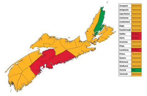 Nova Scotia Burn Map - Map Of New Hampshire