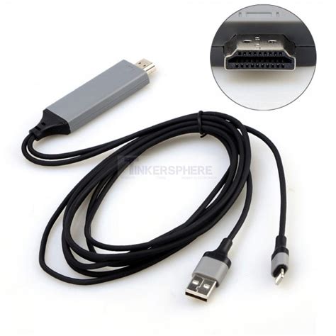 $19.99 - Lightning to HDMI Cable - Tinkersphere