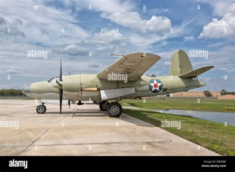 A Martin B26 Marauder WW2 wartime bomber - The world's only remaining ...