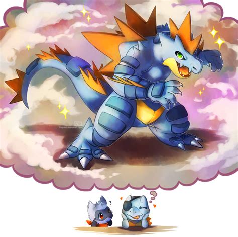 Mega Feraligatr by Haychel on DeviantArt