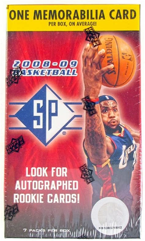 2008/09 Upper Deck SP Basketball 7 pack Box | DA Card World