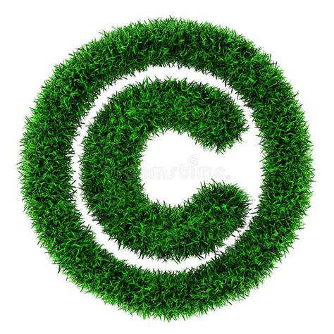 Grass Copyright Symbol Royalty Free Stock Photography - Image: 24573477