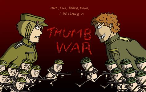 Meme4: Thumb War For Aodmaster by Dingbatmouse on DeviantArt