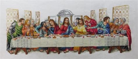 Cross Stitch Pattern Last Supper - Cross Stitch Patterns