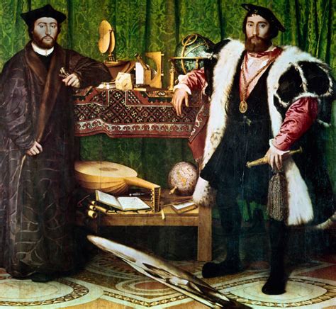 'The Ambassadors', 1533. Artist: Hans Holbein the Younger Pictures | Getty Images