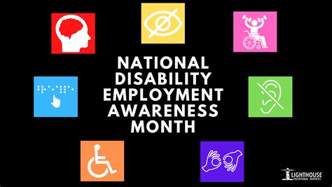 October is National Disability Employment Awareness Month - Lighthouse Vocational Services