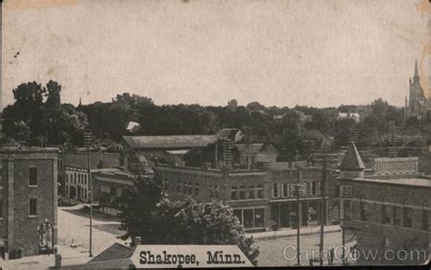 Downtown Shakopee Minnesota Postcard