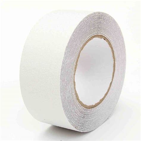 50mm x 10m PVC White Waterproof Tape Anti-Slip Adhesive Tape | Alexnld.com