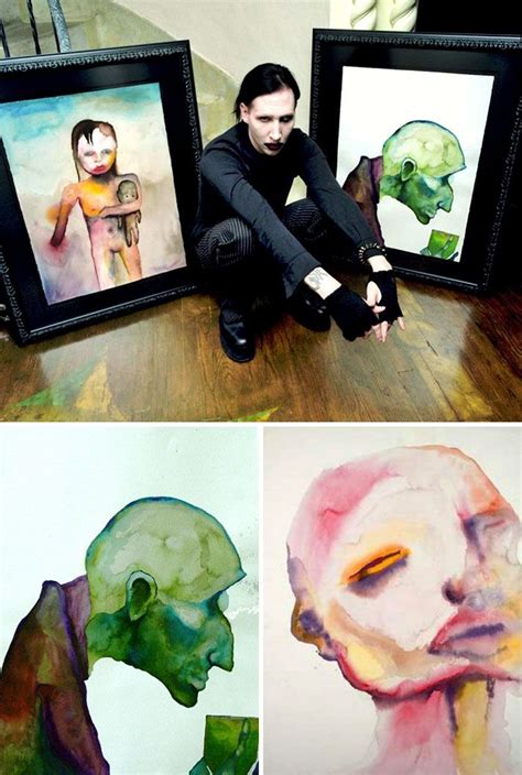 Marilyn Manson | Desenho e pintura, Marlyn manson, Marilyn manson