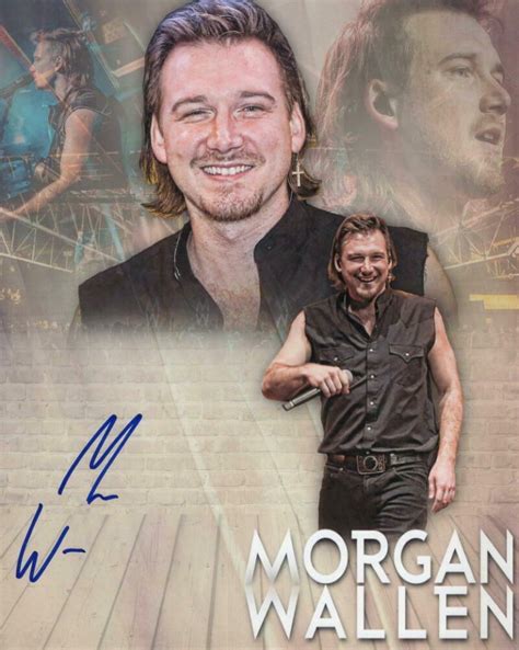 MORGAN WALLEN SIGNED AUTOGRAPH 8X10 PHOTO - COUNTRY MUSIC, IF I KNOW ME STAR | Autographia