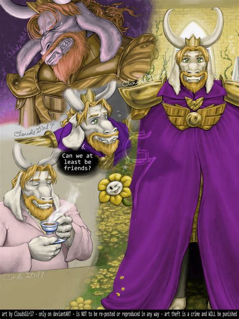 Undertale - Asgore page by CloudsGirl7 on DeviantArt