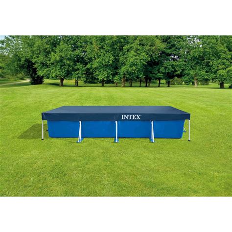 Intex Rectangular Pool Cover- Blue | BIG W