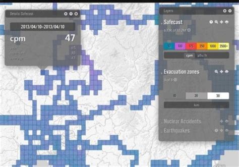 Radiation Map – Valcom International