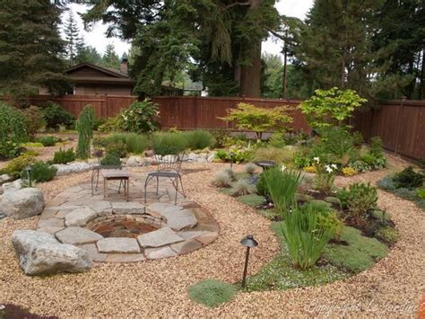 Best Tips Making Pea Gravel Landscaping and several Designs Sloped ...