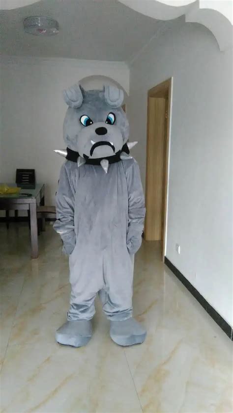 bulldog DOG mascot costumes for adults christmas Halloween Outfit Fancy Dress Suit Free Shipping ...