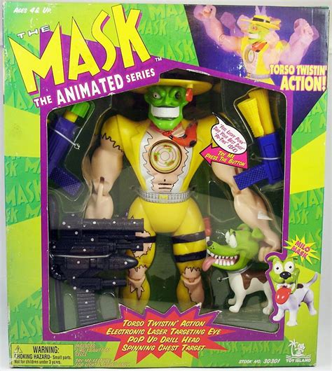 The Mask : The Animated Series - Mask with Milo - 12'' Talking Action ...