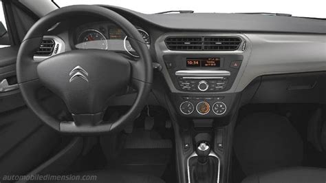 Citroen C-Elysee dimensions, boot space and similars