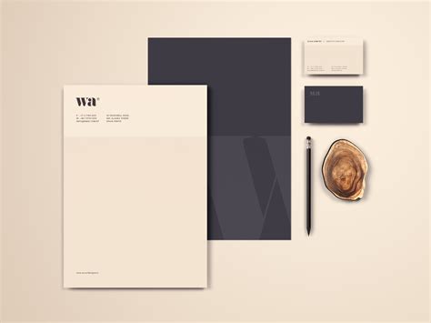 Minimal Overhead Stationery Mockup